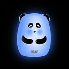 Chicco SOFT LAMP, Nočné svetielko zo silikónu - Panda