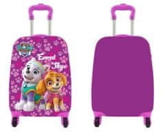 Nickelodeon Detský kufrík na kolieskach, Paw Patrol, ružový, veľký, 3r+