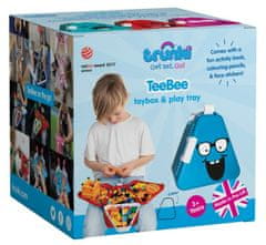 Trunki TeeBee, Prenosný kontajner na hračky, modrý
