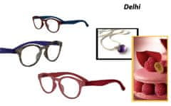 Visiomed France Delhi, dioptrické okuliare na čítanie, +3,5, ružová