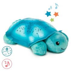Cloud B Cloud b Twinkling Twilight Turtle - Nočné svetielko s melódiou, Korytnačka, modrá, 0m+