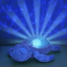 Cloud bTranquil Turtle- Nočné svetielko - Korytnačka, tmavo modré, 0m+