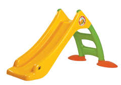 shumee Záhradná šmykľavka s rebríkom pre deti Zeleno-žltá 424