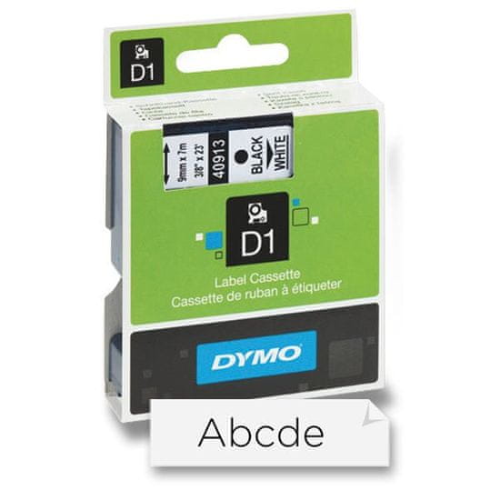 Dymo Originálne polyesterové pásky D1 pre štítkovače LabelManager 9 mm x 7 m čierna / biela