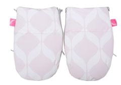 Motherhood Rukavice na kočík Softshell Classics Pink 1 pár