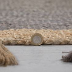 Flair Kusový koberec Lunara Grey kruh – na von aj na doma 150x150 (priemer) kruh