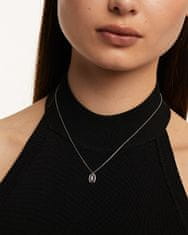 PDPAOLA Pôvabný strieborný náhrdelník písmeno "E" LETTERS CO02-516-U (retiazka, prívesok)