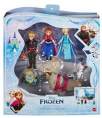 Disney Frozen Rozprávkový príbeh malej bábiky Anna a Elsa s kamarátmi HLX04