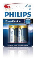 Philips batéria C ExtremeLife+, alkalická - 2ks