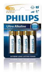 Philips batéria AA ExtremeLife+, alkalická - 4ks