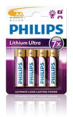 Philips batéria AA Ultra lítium - 4ks