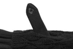Trizand Zimné rukavice na dotykové displeje 2v1 čierne ISO 6413