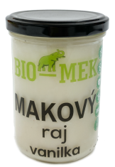 BIO-MEK Rastlinný jogurt Makový raj - Vanilka