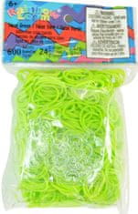 Rainbow Loom Original-gumičky-600ks- neon zelená