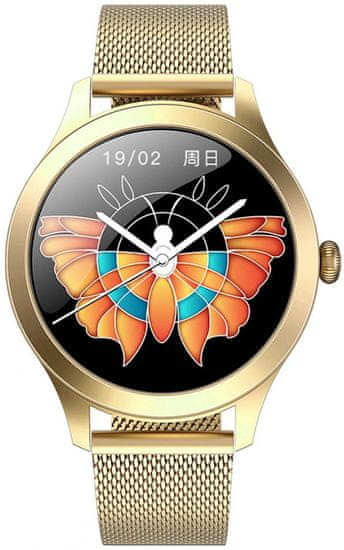 Gino Rossi Dámske Smartwatch Inteligentné hodinky SW014G-4 Gold