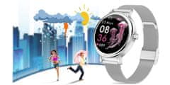 Rubicon Dámske Smartwatch Inteligentné hodinky RNBE64-2 Silver