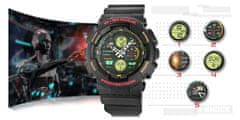 CASIO Pánske hodinky G-Shock GA-140-1A4ER 20 Bar Diving