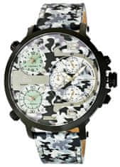 Gino Rossi Pánske hodinky Triple Time E11706A2-6F2