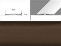 Effector Prechodové lišty A71 - SAMOLEPIACE šírka 8 x výška 0,51 x dĺžka 200 cm - bronz