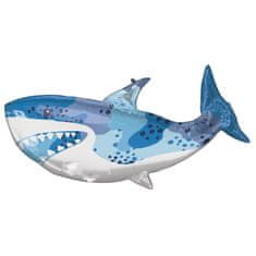 Amscan Fóliový balón supershape Žralok 96x45cm