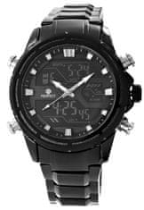 PERFECT WATCHES Pánske hodinky A8027-4 Dual Time Illumination