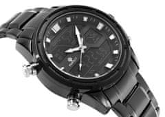 PERFECT WATCHES Pánske hodinky A8027-4 Dual Time Illumination