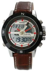 PERFECT WATCHES Pánske hodinky Gunner LCD Dual Time A857-2
