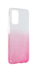 FORCELL Kryt Samsung A13 glitter strieborno-ružový 71704