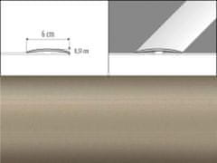 Effector Prechodové lišty A70 - SAMOLEPIACE šírka 6 x výška 0,51 x dĺžka 200 cm - šampaň