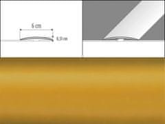Effector Prechodové lišty A70 - SAMOLEPIACE šírka 6 x výška 0,51 x dĺžka 200 cm - zlatá