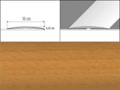 Effector Prechodové lišty A72 - SAMOLEPIACE šírka 10 x výška 0,62 x dĺžka 100 cm - buk