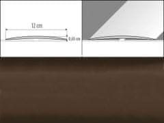 Effector Prechodové lišty A73 - SAMOLEPIACE šírka 12 x výška 0,65 x dĺžka 100 cm - bronz