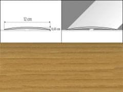 Effector Prechodové lišty A73 - SAMOLEPIACE šírka 12 x výška 0,65 x dĺžka 200 cm - dub