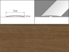 Effector Prechodové lišty A71 - SAMOLEPIACE šírka 8 x výška 0,51 x dĺžka 100 cm - orech chile