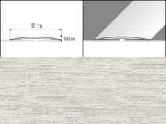 Effector Prechodové lišty A72 - SAMOLEPIACE šírka 10 x výška 0,62 x dĺžka 100 cm - dub wanilia