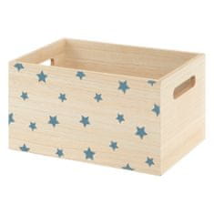Atmosphera Drevené boxy na hračky hviezdy 3 ks 26x36x18 cm