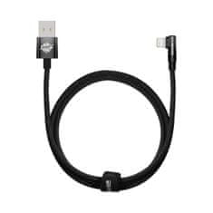 BASEUS MVP Elbow kábel USB / Lightning 2.4A 1m, čierny