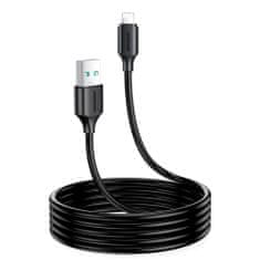 Joyroom Fast Charging kábel USB / Lightning 2.4A 2m, čierny