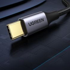 Ugreen US187 kábel USB 3.0 / USB-C 3A 2m, čierny