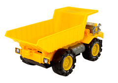 Lean-toys Veľký sklápač Stavebné vozidlo Žltá