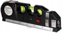 Korbi Vodováha s laserom a meradlom 250 cm