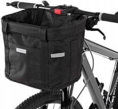 Korbi Košík na riadidlá pre piknikovú tašku na bicykel 10L