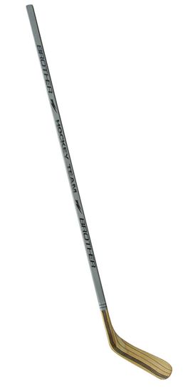 ACRAsport Laminovaná hokejka pravá 147cm - sivá