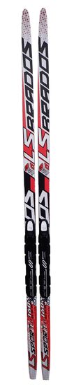 ACRAsport Bežecké lyže Brados LS Sport s viazaním NNN červené 205 cm