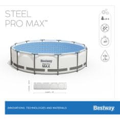 Bestway Bazén STEEL PRO MAX 366x100 cm + príslušenstvo 56418