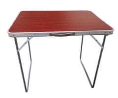 ACRAsport Skladací kempingový stôl 80 x 60 x 70 cm