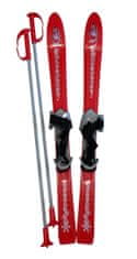 ACRAsport Detské lyže 90 cm červené