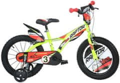 Dino bikes Detský bicykel Dino 143GLN žltý 14" 2021