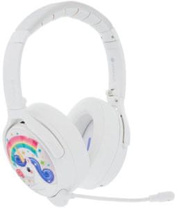 bezpečné detské slúchadlá buddpyhones Cosmos+ bluetooth káblové pripojenie pekný zvukový prejav obmedzená hlasitosť
