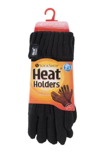 Heat Holders Dámske Heat Holders termo rukavice CABLE Farba: Modrá, Veľkosť: M/L